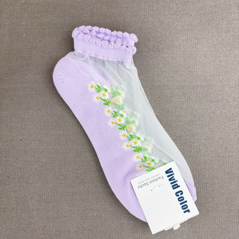 CACTUS-Q東大門代購女裝新品熱賣職業人氣時尚推薦25春夏襪子CACTUS十雙起/可混搭襪子圖色4