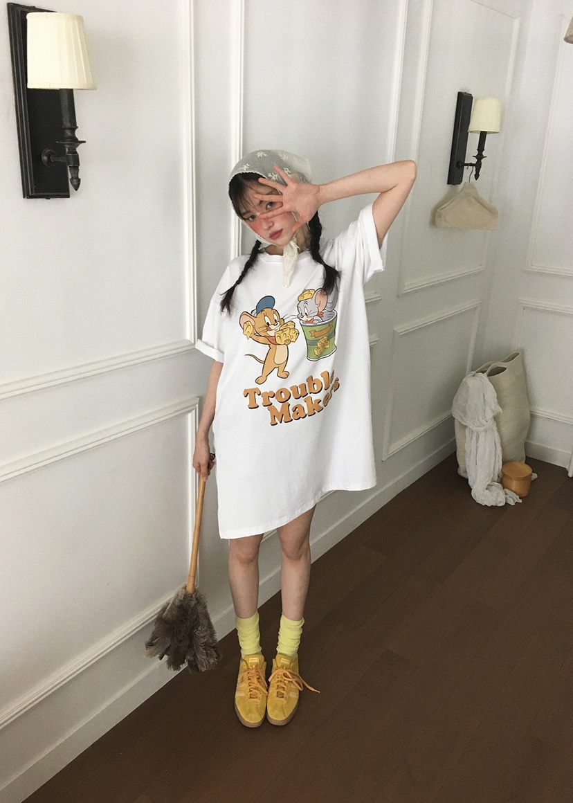 OURWAVE/OUR ROOM東大門實拍女士新品真品25春夏推薦職業T恤Our Wave/Our RoomT恤