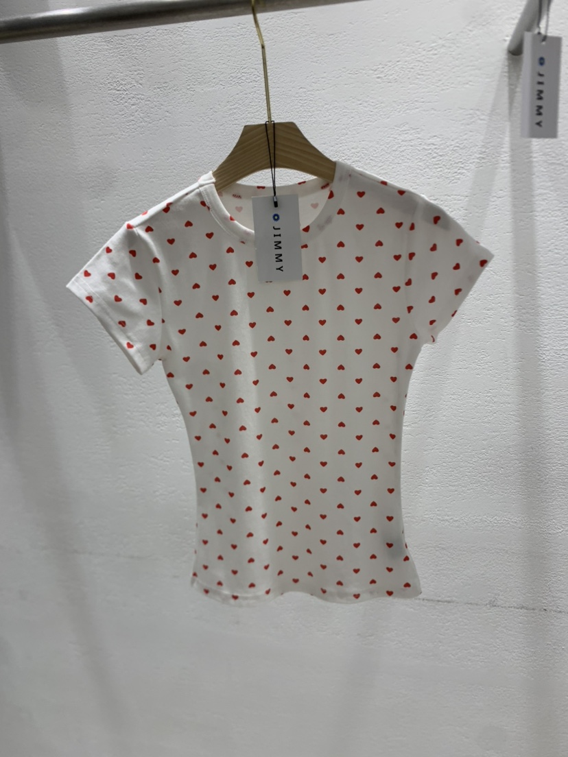 JIMMY東大門實拍女士新品25春夏真品熱賣休閑推薦時尚職業T恤JIMMY/REMAKET恤