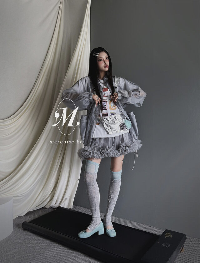 OURWAVE/OUR ROOM東大門代購女士新款職業人氣25春夏夾克透明Our Wave/Our Room夾克