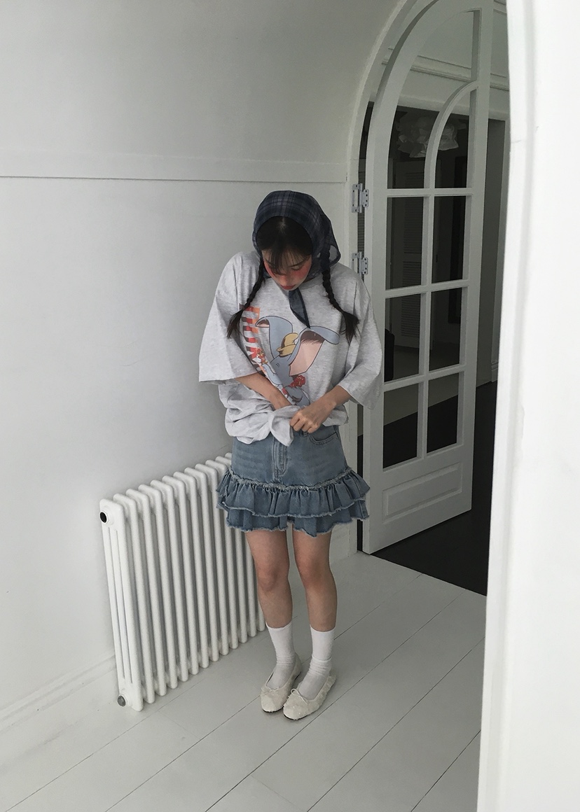 OURWAVE/OUR ROOM韓國直郵女裝新品職業時尚人氣25春夏短裙Our Wave/Our Room短裙