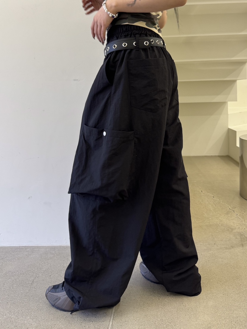 SEEOT韓國直郵女士新款推薦熱賣真品休閑褲工裝褲尼龍套裝腰帶GGD休閑褲