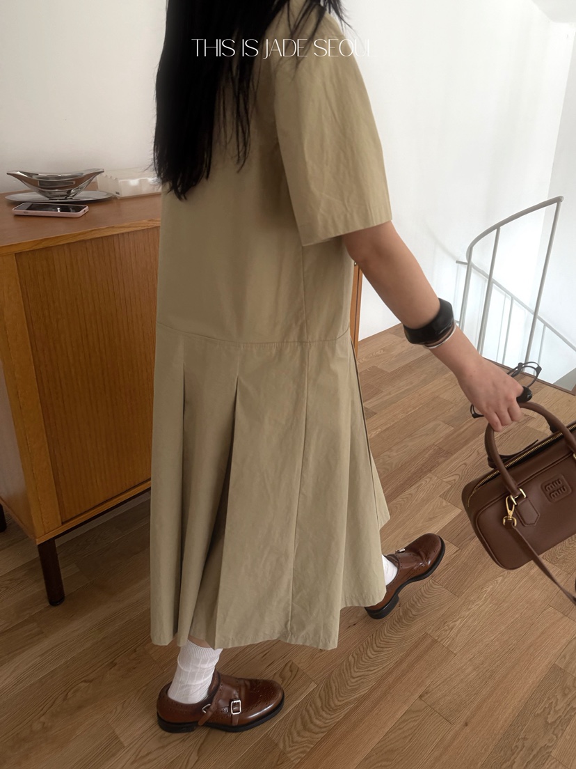 JADEMARKET東大門直郵女士新品真品時尚人氣休閑25春夏連衣裙JADE MARKET連衣裙