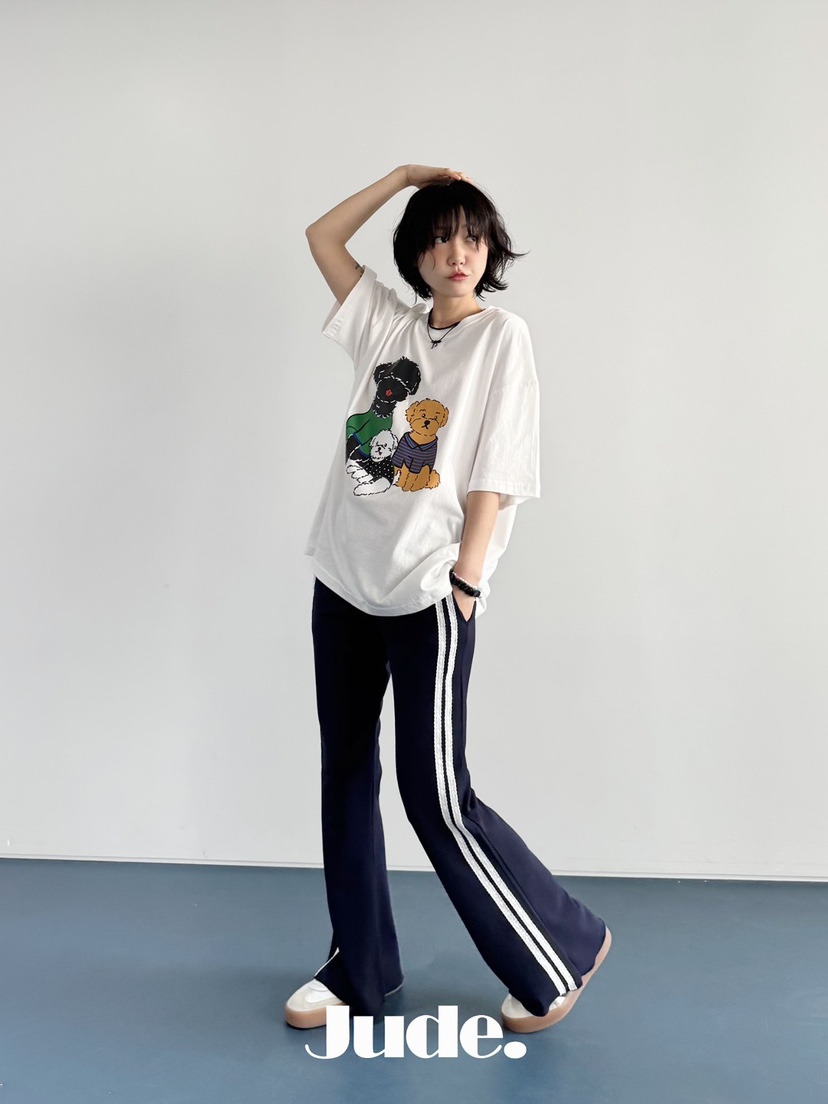 HEYJUDE東大門直郵女士新款真品休閑人氣25春夏時尚熱賣休閑褲HEYJUDE休閑褲