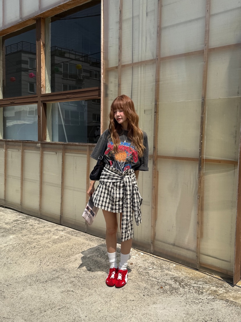 OURWAVE/OUR ROOM東大門直郵女裝新品推薦熱賣休閑真品短裙Our Wave/Our Room短裙