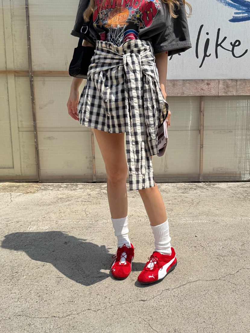 OURWAVE/OUR ROOM東大門直郵女裝新品推薦熱賣休閑真品短裙Our Wave/Our Room短裙
