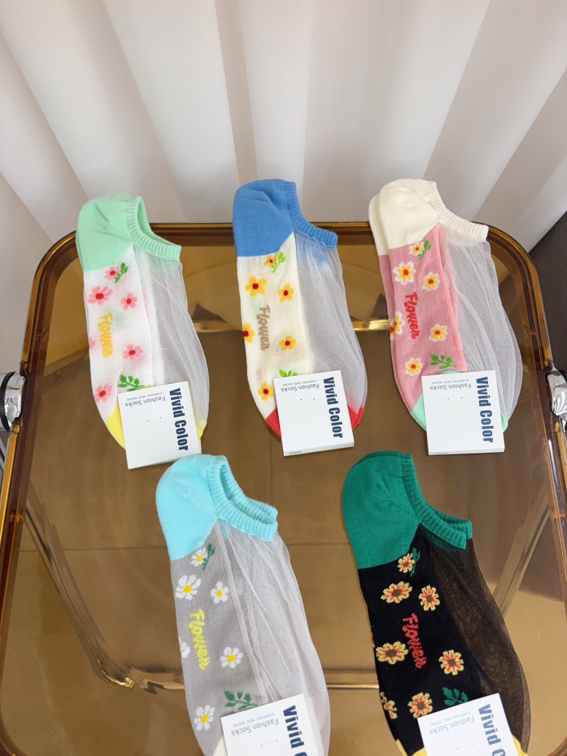 CACTUS-Q東大門直郵女士新品職業休閑推薦25春夏人氣時尚襪子CACTUS十雙起/可混搭襪子