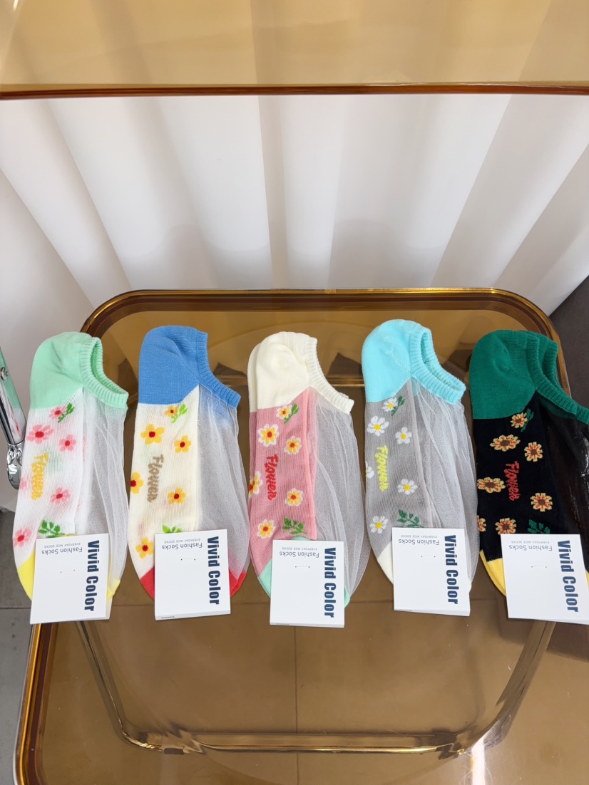 CACTUS-Q東大門直郵女士新品職業休閑推薦25春夏人氣時尚襪子CACTUS十雙起/可混搭襪子