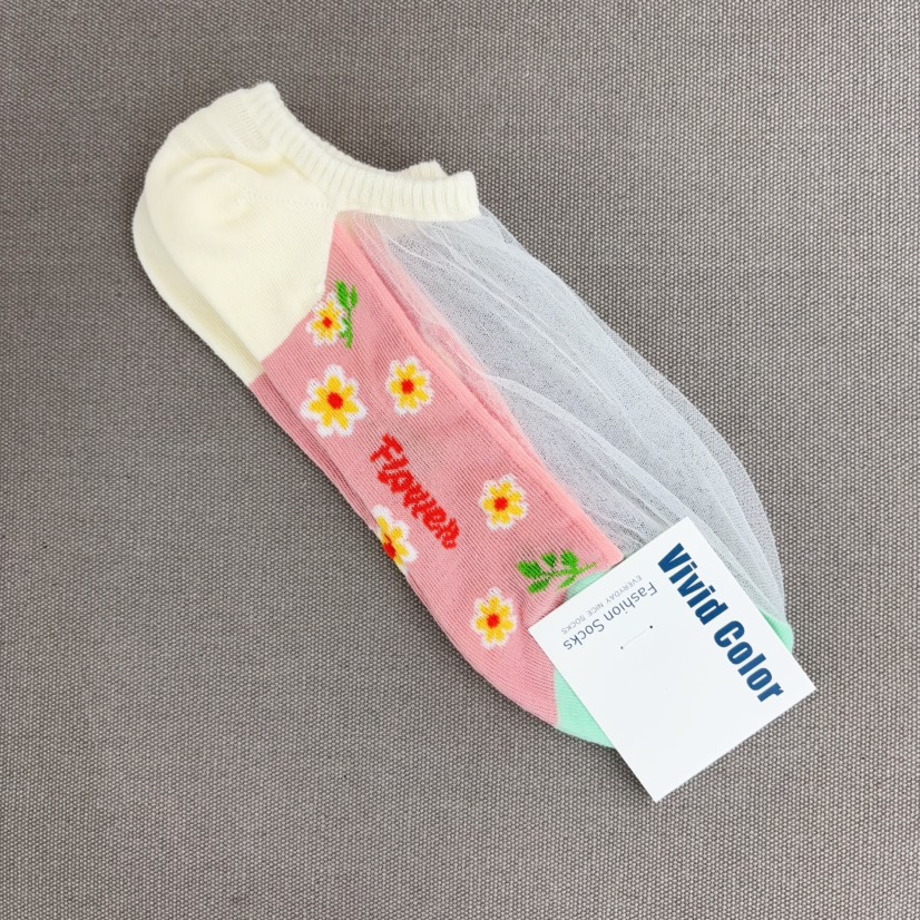 CACTUS-Q東大門直郵女士新品職業休閑推薦25春夏人氣時尚襪子CACTUS十雙起/可混搭襪子圖色3