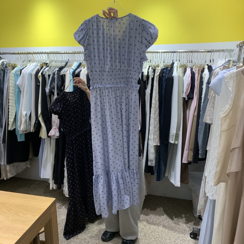 LE MASTERPLACE韓國直郵㊣女裝新品人氣熱賣25春夏連衣裙亞麻Le masterpiece連衣裙