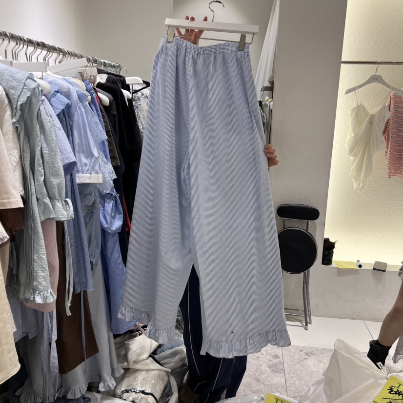 TYCHE東大門代購女裝新款25春夏職業人氣休閑推薦真品休閑褲TYCHE休閑褲