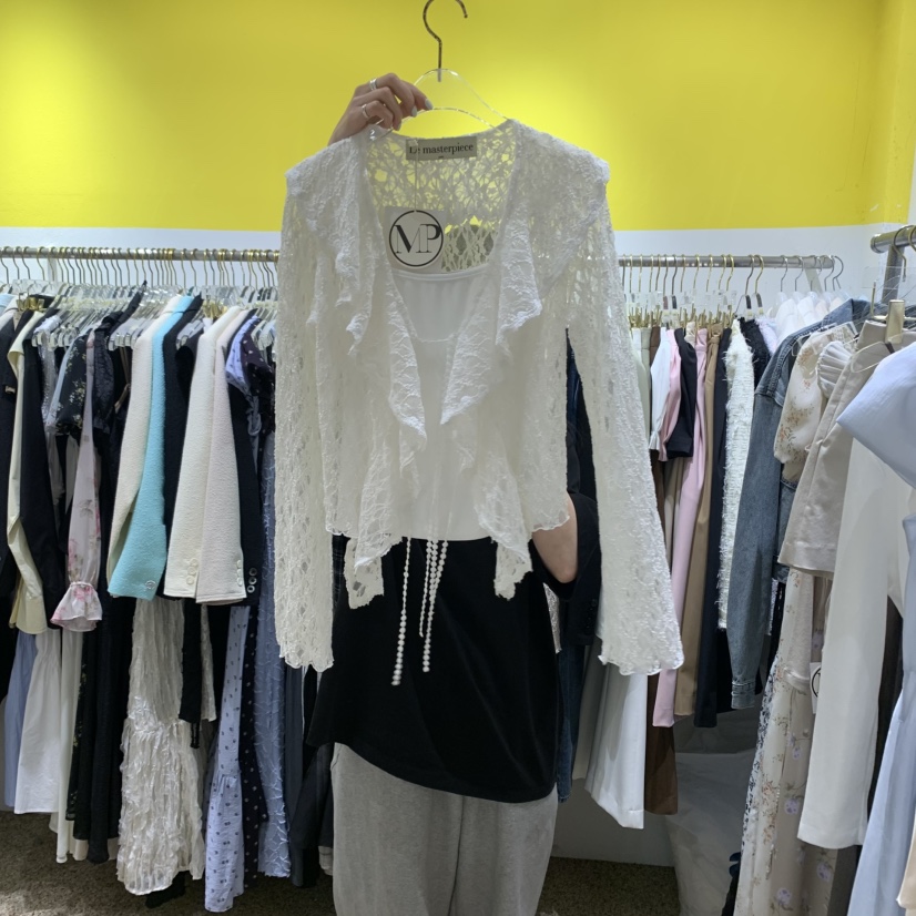LE MASTERPLACE東大門代購女士新品人氣時尚真品熱賣套裝蕾絲Le masterpiece套裝