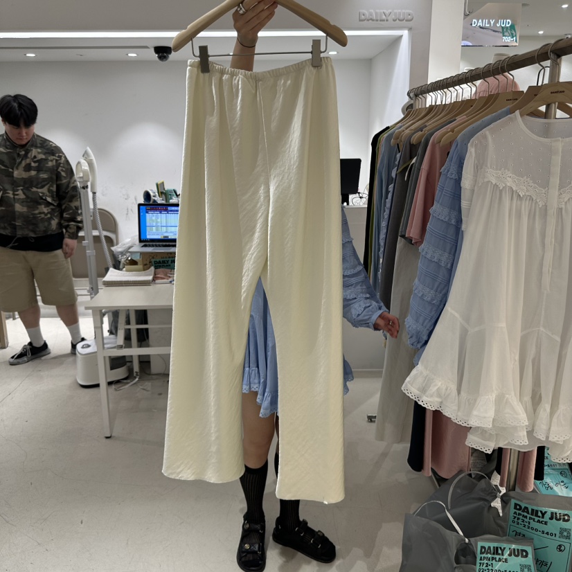 DAILYJUD韓國直郵女裝新款職業推薦25春夏真品人氣休閑休閑褲DAILY JUD休閑褲