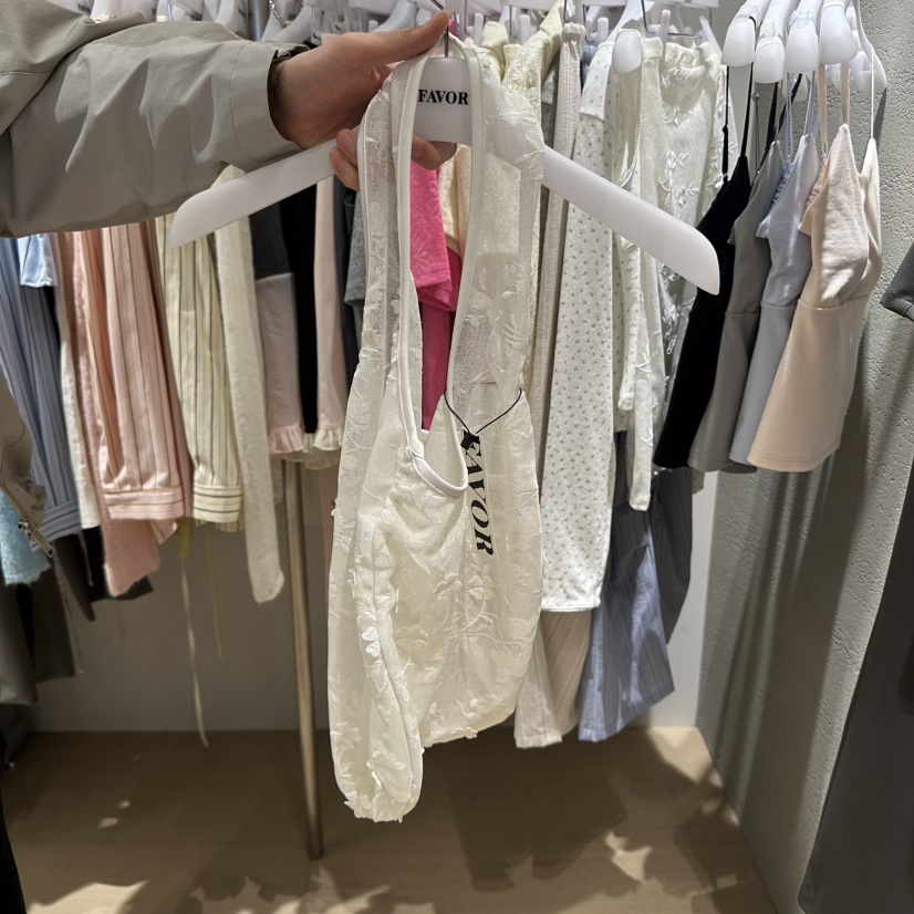 FAVOR-P韓國代購女士新款真品時尚休閑職業25春夏單肩斜跨包FAVOR單肩/斜跨包