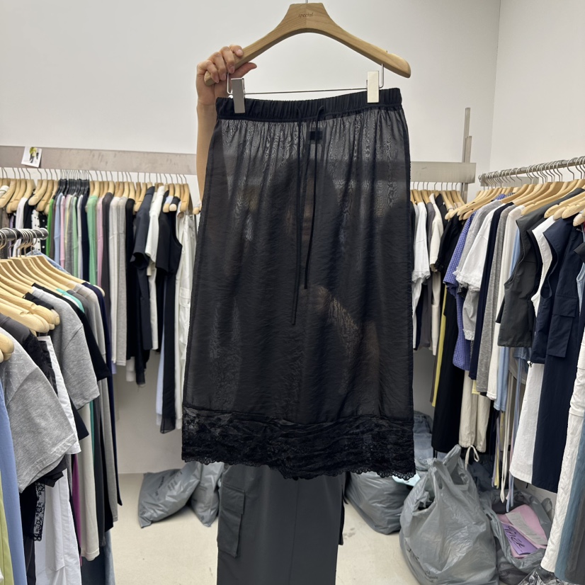 SPECIAL東大門代購女士新款25春夏真品時尚休閑半身裙中短裙SPECIAL半身裙/中短裙圖色2