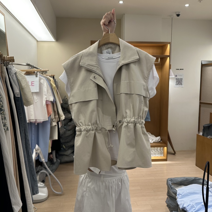 VAN NUVO東大門直郵女士新款休閑推薦真品人氣馬甲不含內搭VAN NUVO馬甲圖色2