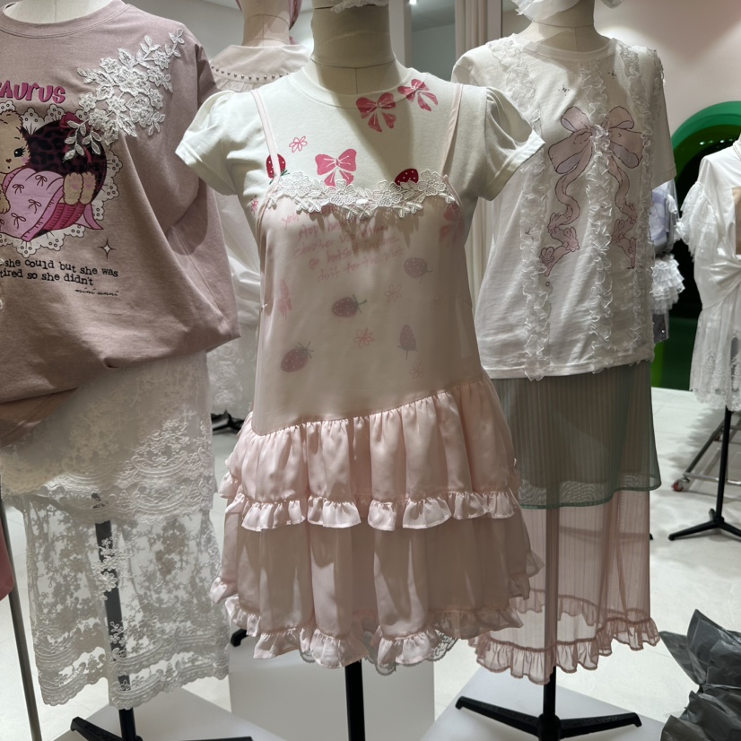 MINI UNNI東大門代購女士新品熱賣休閑連衣裙不含內搭雪紡MINI UNNI連衣裙