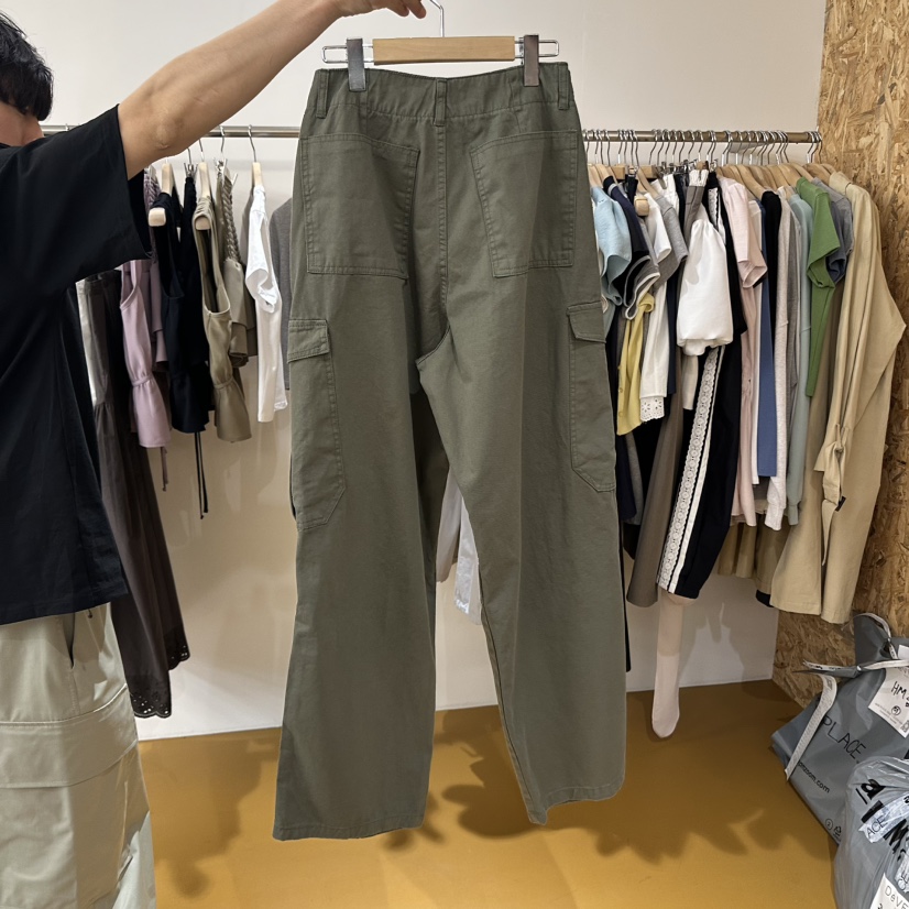 DE VENTI東大門實拍女士新品職業時尚休閑熱賣休閑褲工裝褲DE VENTI休閑褲