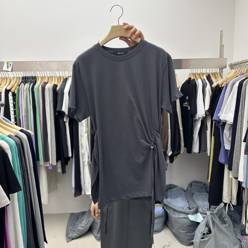 SPECIAL韓國代購女裝新品時尚推薦人氣25春夏休閑職業真品T恤SPECIALT恤圖色3