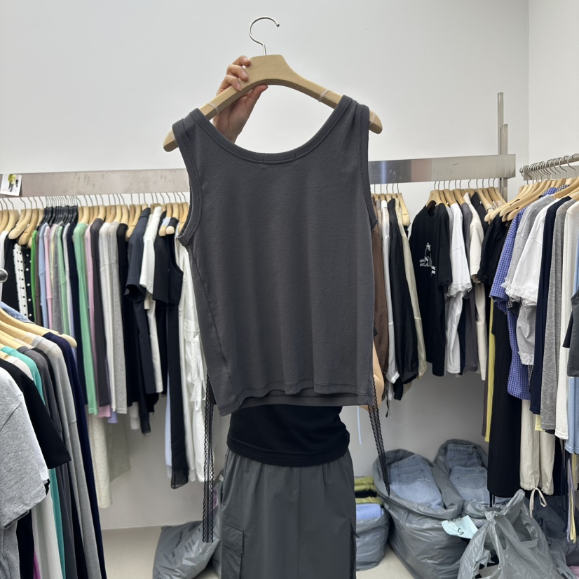 SPECIAL東大門代購女裝新品休閑人氣真品時尚推薦25春夏吊帶背心SPECIAL吊帶/背心