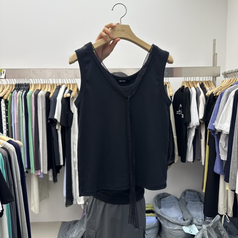 SPECIAL東大門代購女裝新品休閑人氣真品時尚推薦25春夏吊帶背心SPECIAL吊帶/背心圖色3