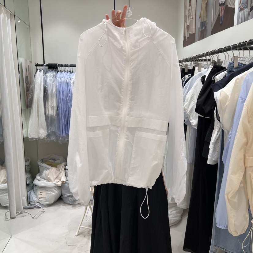 YUNBAL東大門直郵女士新品真品時尚人氣職業25春夏休閑夾克YUNBAL夾克