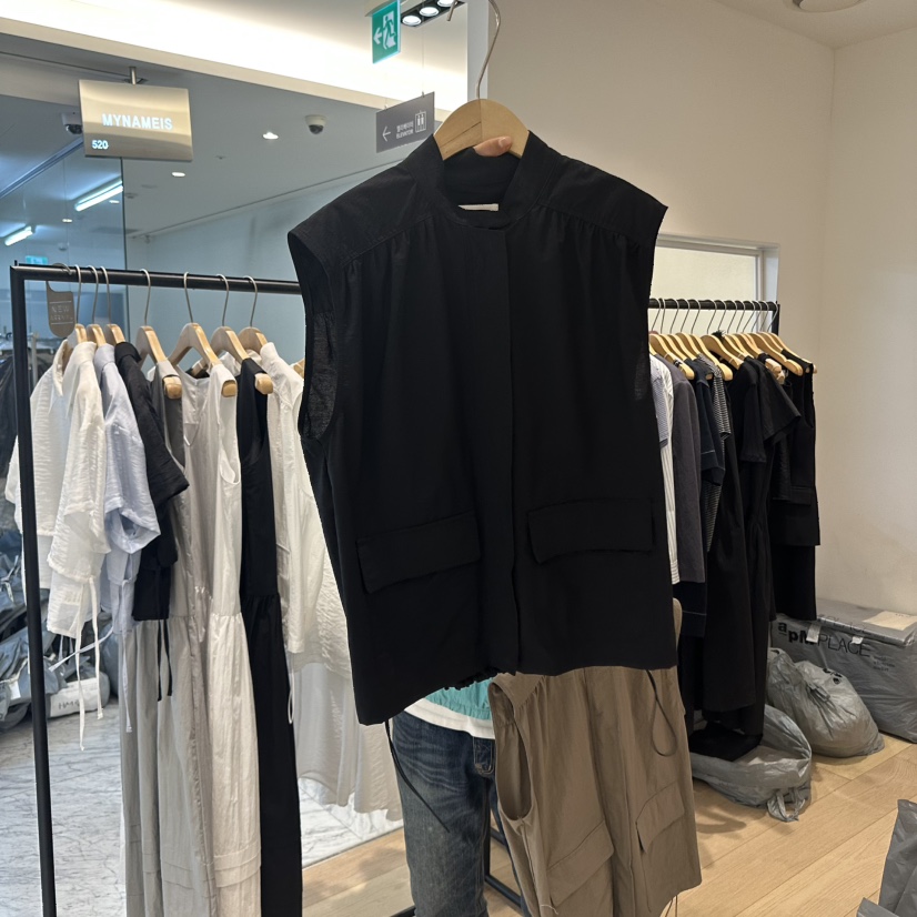 OVU東大門代購女士新品25春夏休閑真品人氣時尚職業熱賣馬甲OVU馬甲圖色3