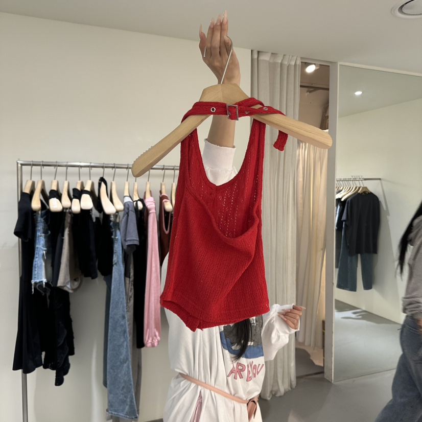 VAULT東大門代購女裝新款熱賣時尚25春夏推薦人氣真品吊帶背心VAULT吊帶/背心
