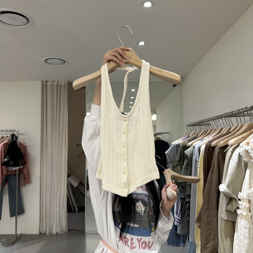 VAULT東大門代購女裝新款熱賣時尚25春夏推薦人氣真品吊帶背心VAULT吊帶/背心圖色1