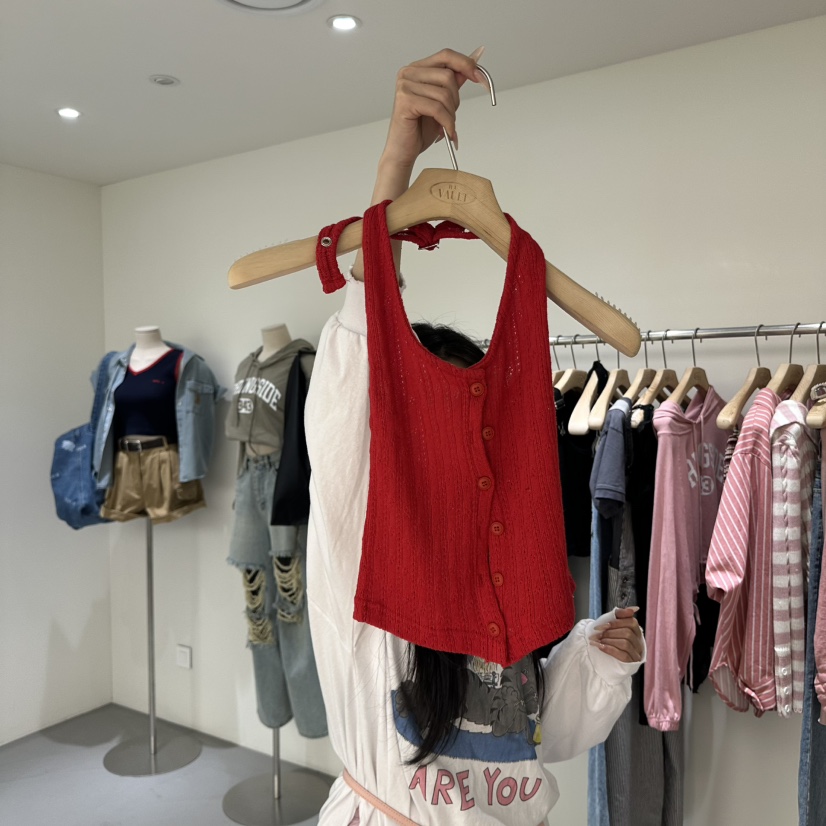 VAULT東大門代購女裝新款熱賣時尚25春夏推薦人氣真品吊帶背心VAULT吊帶/背心圖色2