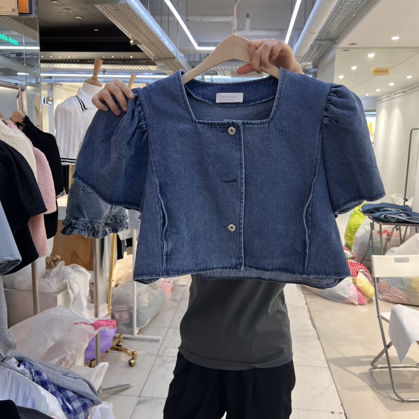 SAGE BRUSH韓國直郵女裝新品職業休閑25春夏熱賣真品推薦夾克SAGE BRUSH夾克