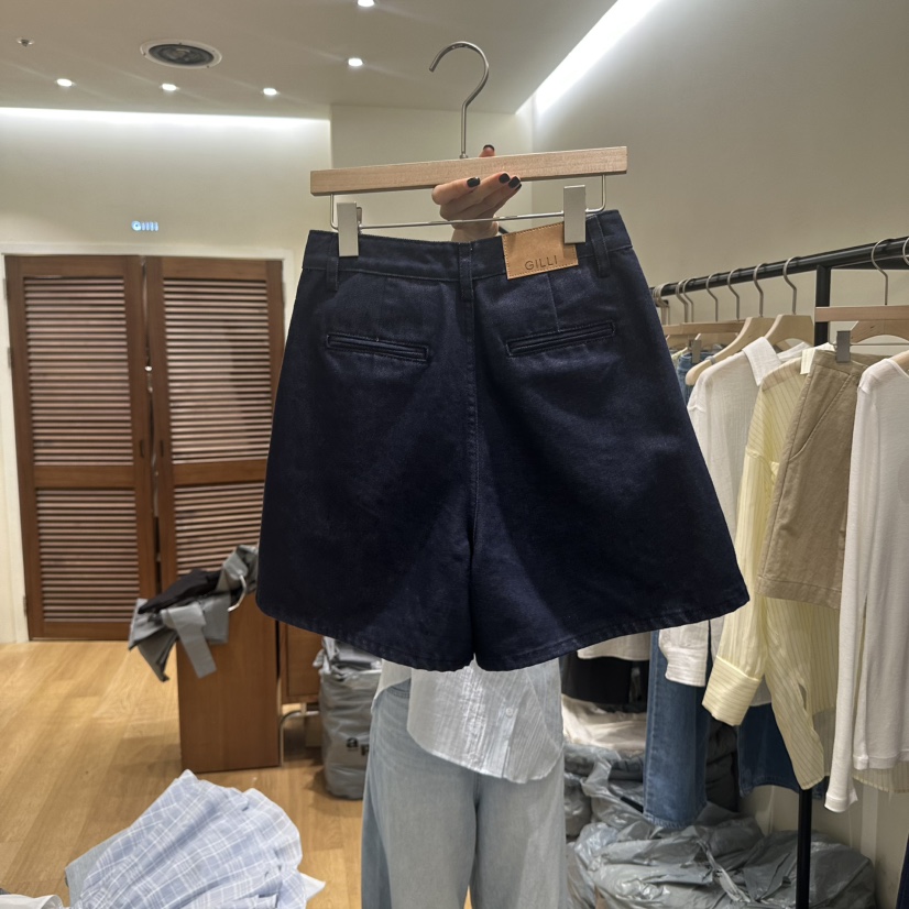 GILLI韓國直郵女裝新品時尚推薦休閑真品職業熱賣人氣25春夏短褲GILLI短褲