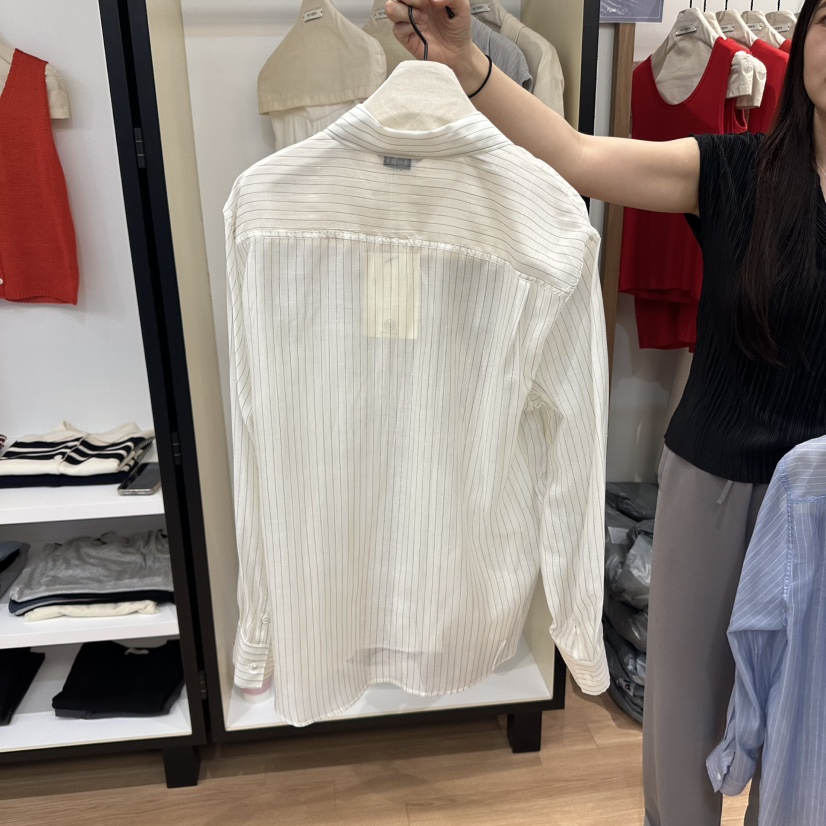 MUYBIEN韓國直郵女士新品人氣休閑職業推薦熱賣襯衫蕾絲衫天絲MUYBIEN襯衫/蕾絲衫