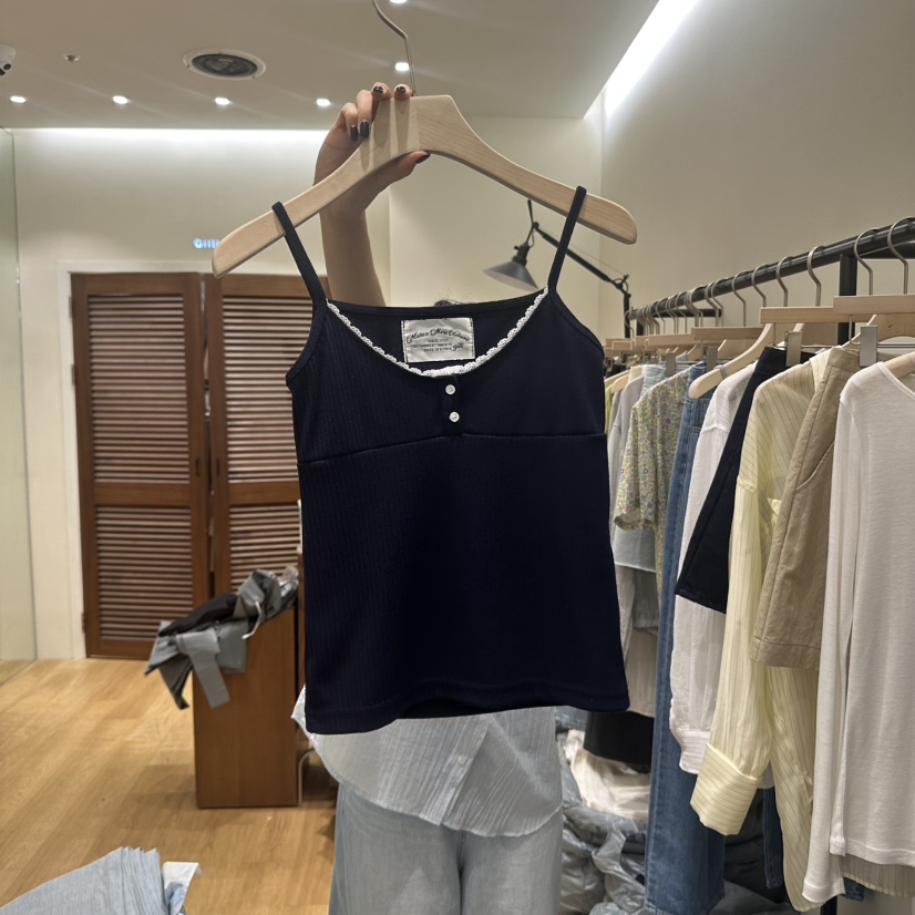 GILLI韓國直郵女裝新品25春夏真品推薦時尚職業休閑吊帶背心GILLI吊帶/背心圖色4
