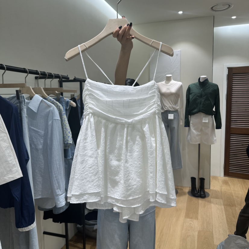 GILLI韓國直郵女裝新款時尚真品推薦熱賣25春夏人氣吊帶背心GILLI吊帶/背心