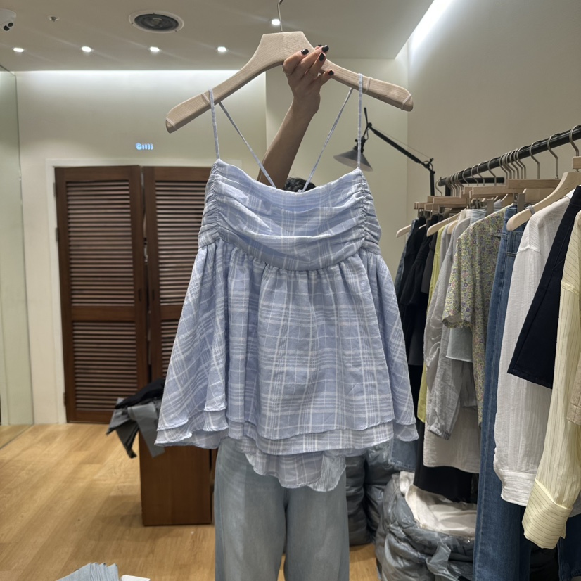 GILLI韓國直郵女裝新款時尚真品推薦熱賣25春夏人氣吊帶背心GILLI吊帶/背心圖色2