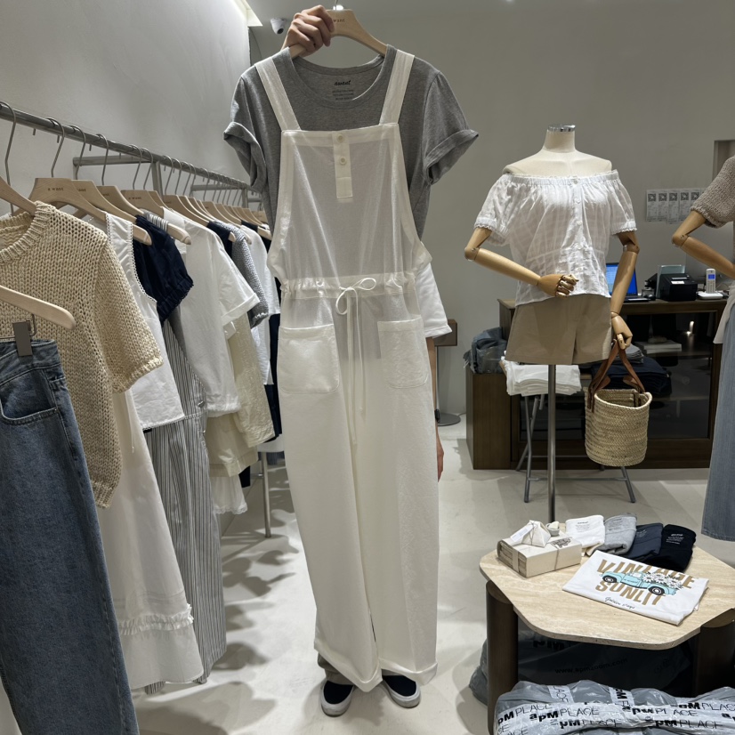 A WANT東大門實拍女裝新品真品休閑25春夏熱賣職業推薦連體褲A WANT連體褲