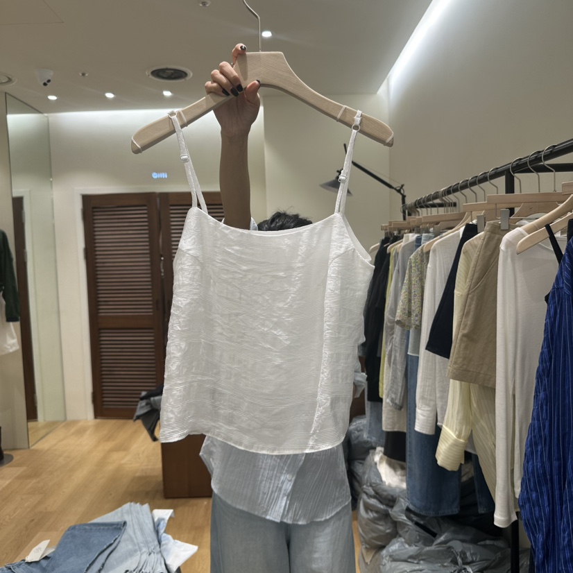 GILLI東大門直郵女士新品真品休閑時尚職業25春夏推薦吊帶背心GILLI吊帶/背心