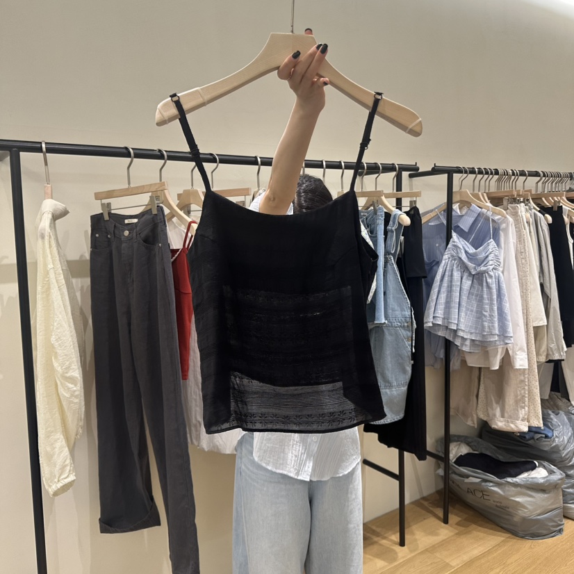 GILLI東大門直郵女士新品真品休閑時尚職業25春夏推薦吊帶背心GILLI吊帶/背心圖色2