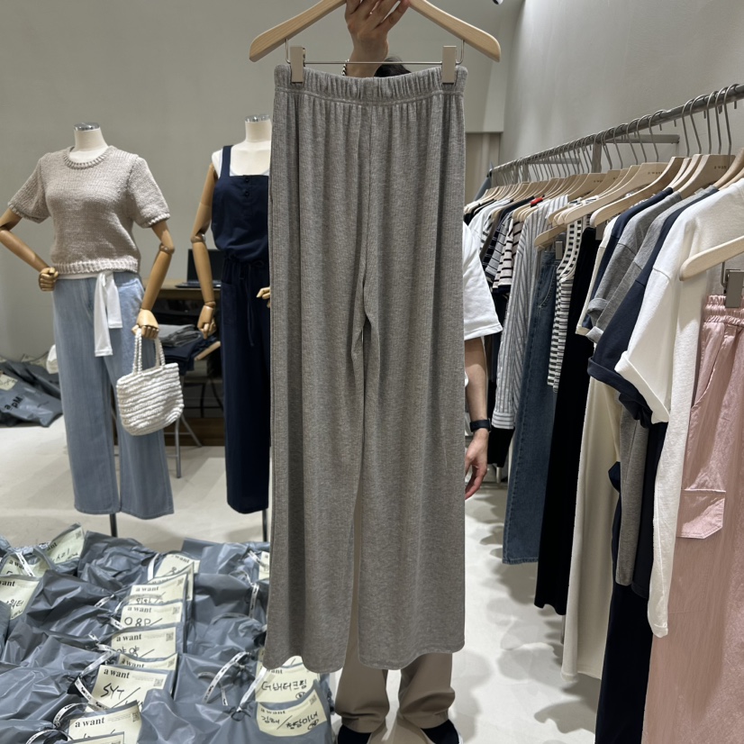 A WANT韓國直郵女裝新款職業時尚休閑真品人氣25春夏休閑褲A WANT休閑褲