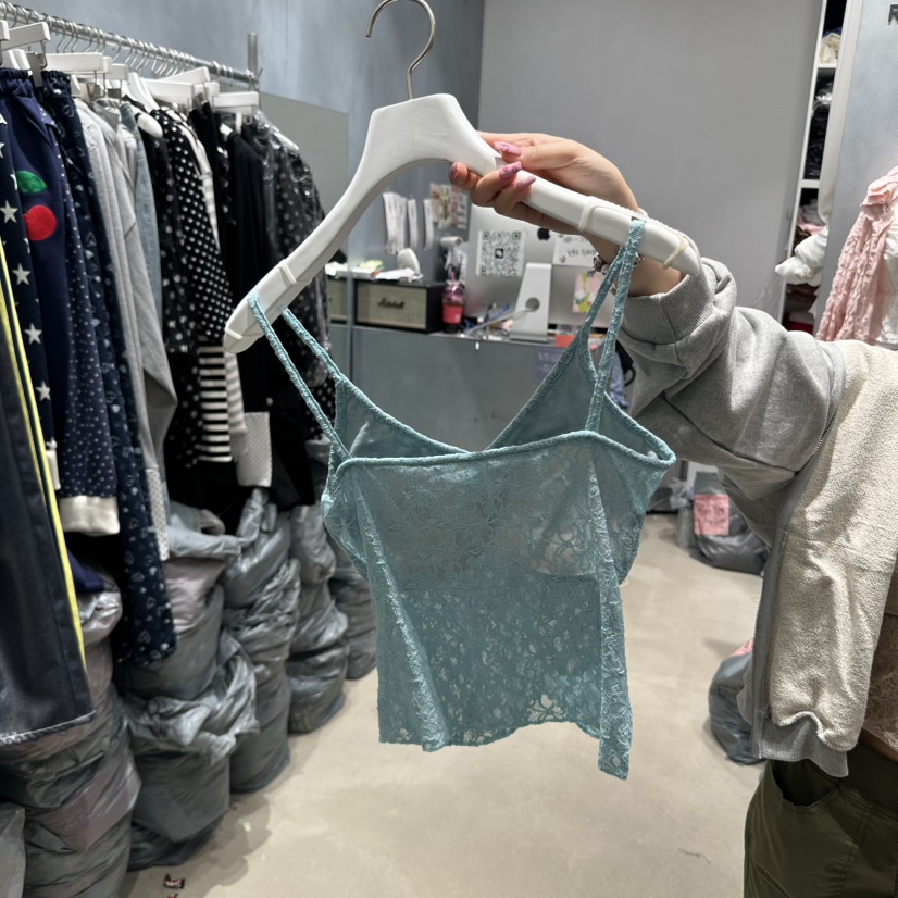 RIBBON東大門代購女裝新款熱賣職業真品時尚25春夏吊帶背心RIBBON吊帶/背心