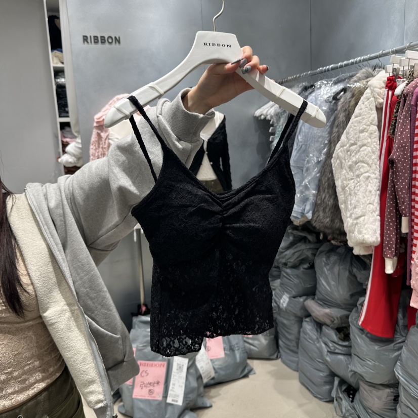 RIBBON東大門代購女裝新款熱賣職業真品時尚25春夏吊帶背心RIBBON吊帶/背心圖色4