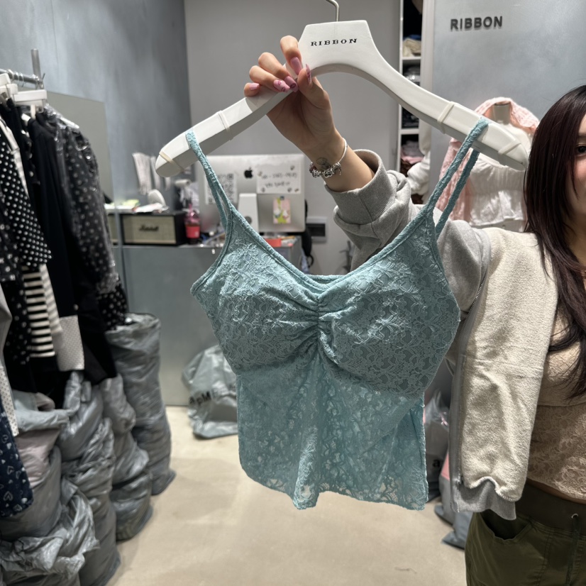 RIBBON東大門代購女裝新款熱賣職業真品時尚25春夏吊帶背心RIBBON吊帶/背心圖色5