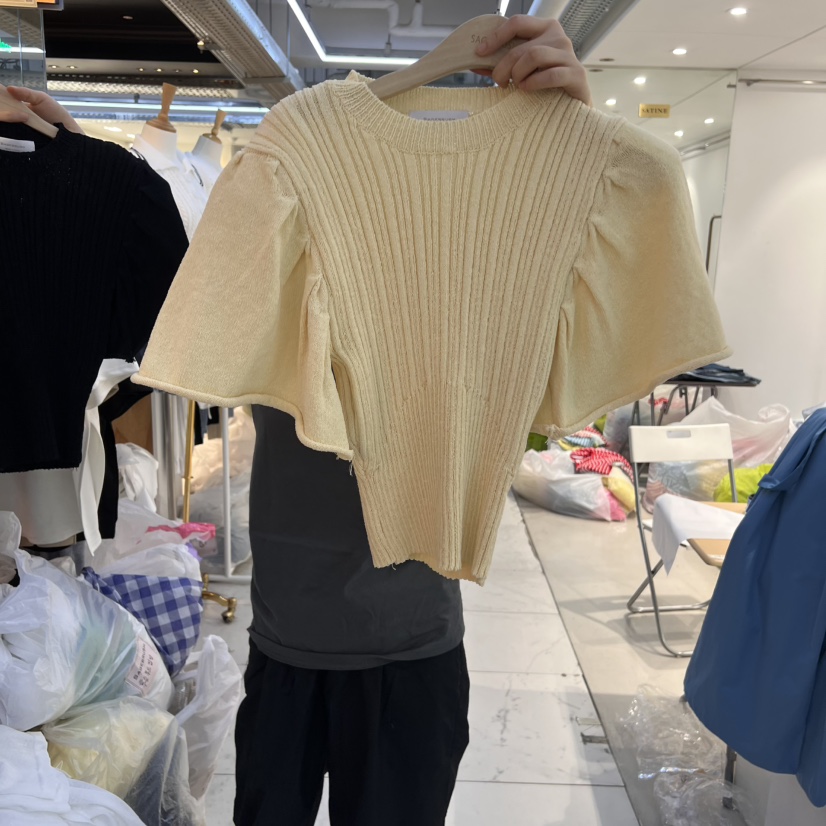 SAGE BRUSH東大門實拍女裝新款25春夏休閑真品時尚職業針織衫SAGE BRUSH針織衫圖色2
