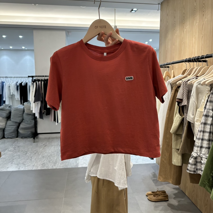 STAYFELT/OF NOTE東大門實拍女裝新款人氣職業時尚25春夏T恤OF NOTE/STAYFELTT恤圖色3