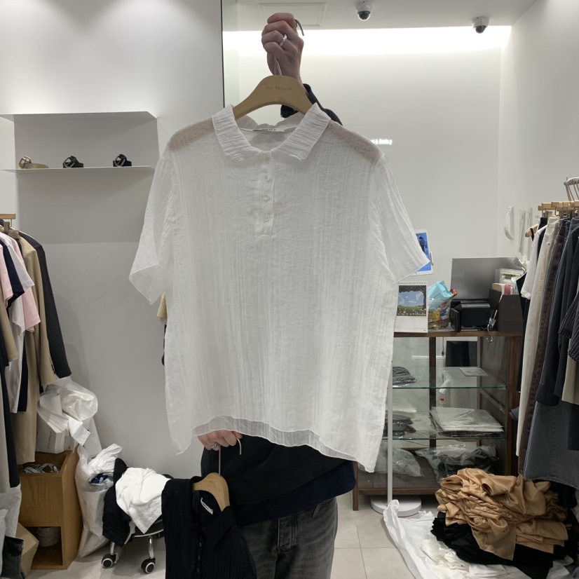 ANN MARGRET韓國代購女裝新品職業襯衫蕾絲衫GRETA.Y襯衫/蕾絲衫