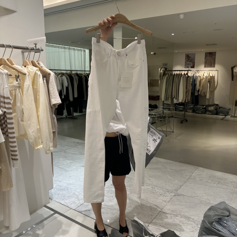 BLUEI-D東大門實拍女裝新款真品推薦人氣職業休閑25春夏休閑褲Blue i-d休閑褲圖色1實際價格39000