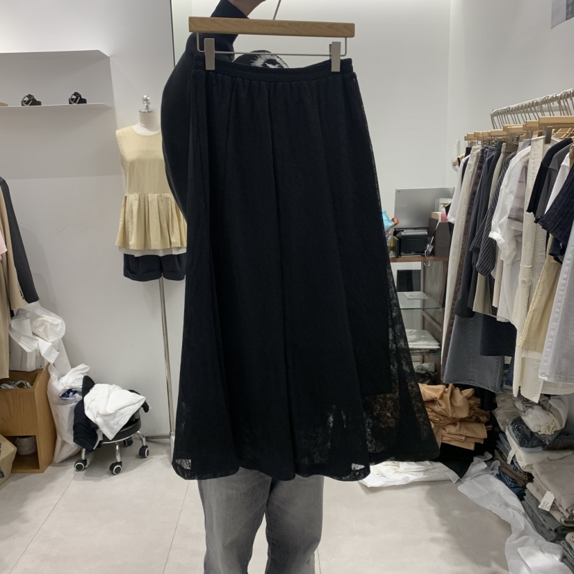 ANN MARGRET韓國代購女裝新品25春夏半身裙中短裙GRETA.Y半身裙/中短裙