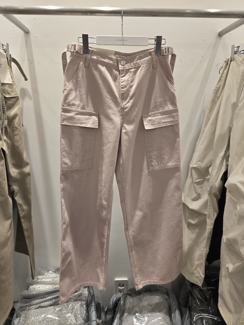 THE SECOND GROW韓國直郵女裝新品真品人氣休閑休閑褲工裝褲THE SECOND GROW休閑褲圖色2