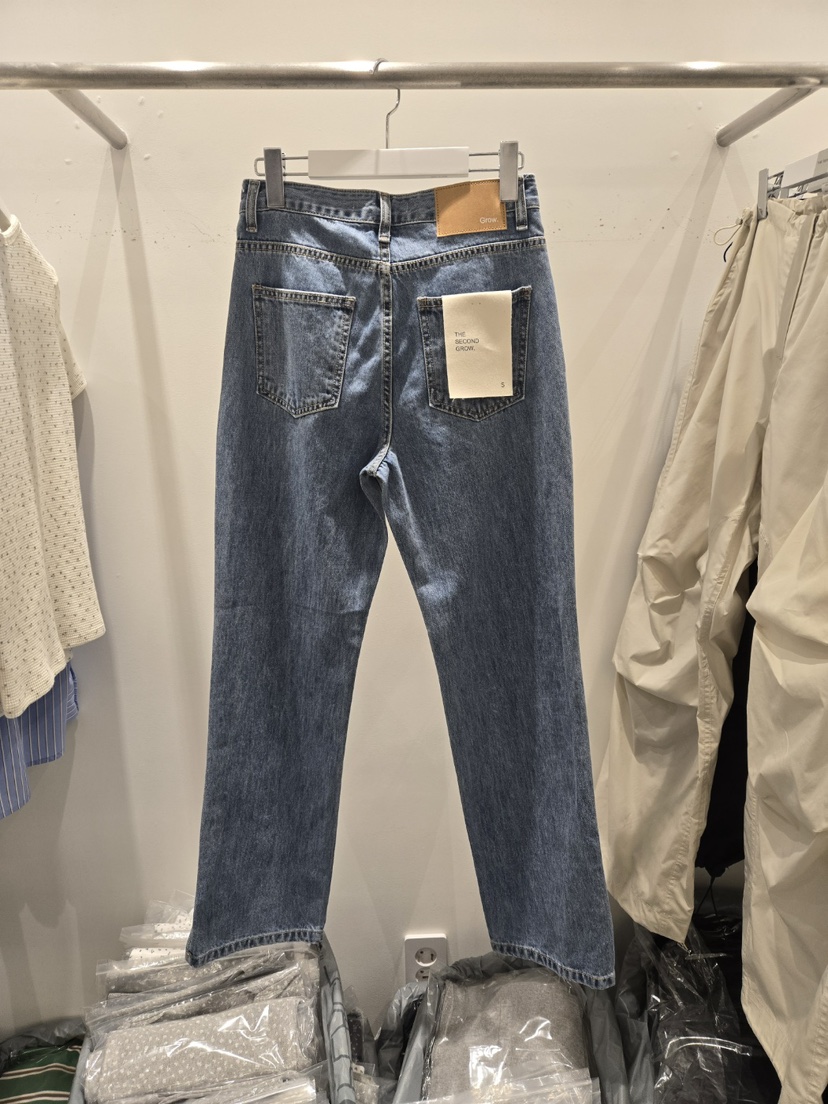 THE SECOND GROW東大門實拍女裝新品時尚推薦人氣25春夏牛仔褲THE SECOND GROW牛仔褲